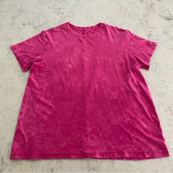 lululemon athletica Tops - Lululemon All Yours Pink Vitasea Tee - Size 10